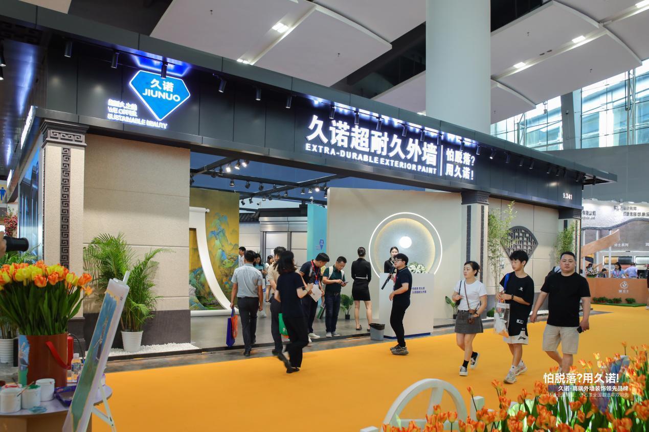 久诺超耐久外墙出圈广州建博会,释放高端外墙品质美学新动能