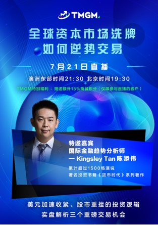 TMGM特邀陈添伟Kingsley Tan实盘解析当下的三个重磅交易机会